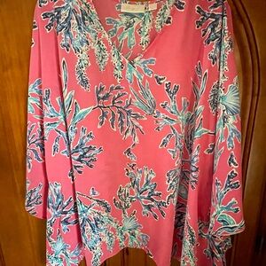 Kim Gravel Woven Aloha Poncho Large A596081